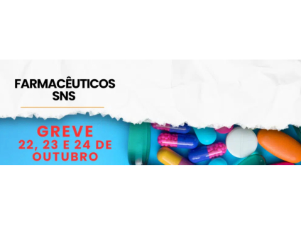 Greve Farmacêuticos SNS - 22 a 24 de Outubro
